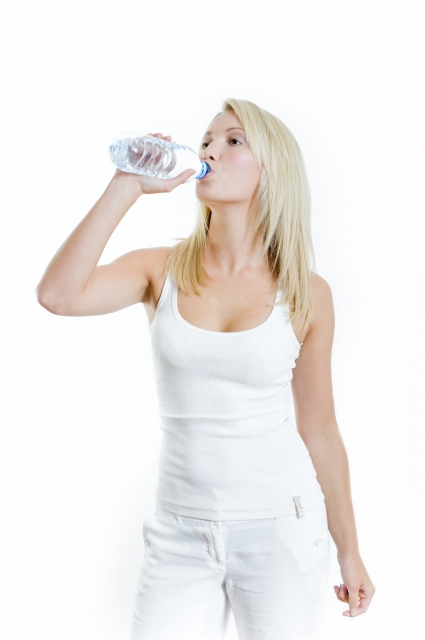 Water Fasting - Woman Drinking Water Image Credit To Andy Newson